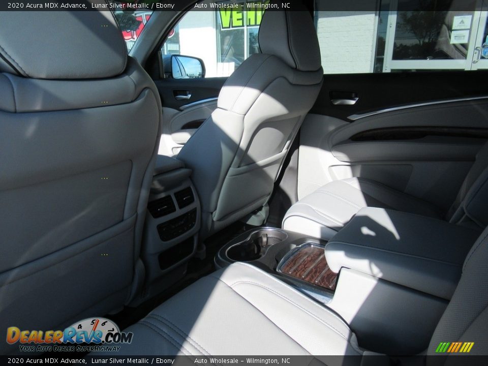 2020 Acura MDX Advance Lunar Silver Metallic / Ebony Photo #11