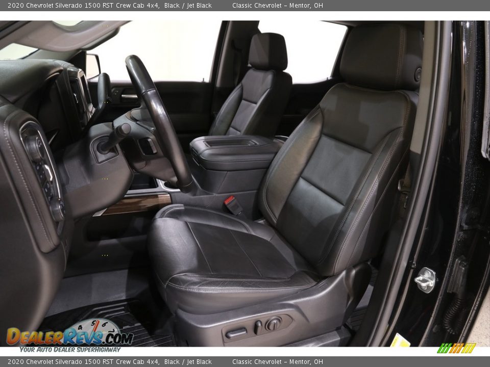 2020 Chevrolet Silverado 1500 RST Crew Cab 4x4 Black / Jet Black Photo #5