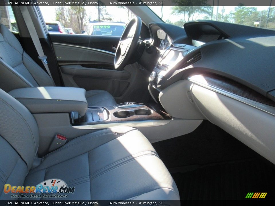 2020 Acura MDX Advance Lunar Silver Metallic / Ebony Photo #12