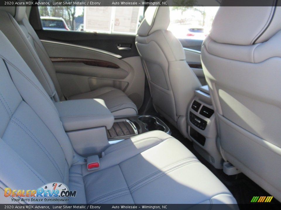 2020 Acura MDX Advance Lunar Silver Metallic / Ebony Photo #13
