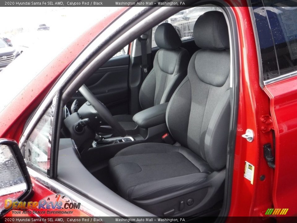 2020 Hyundai Santa Fe SEL AWD Calypso Red / Black Photo #11