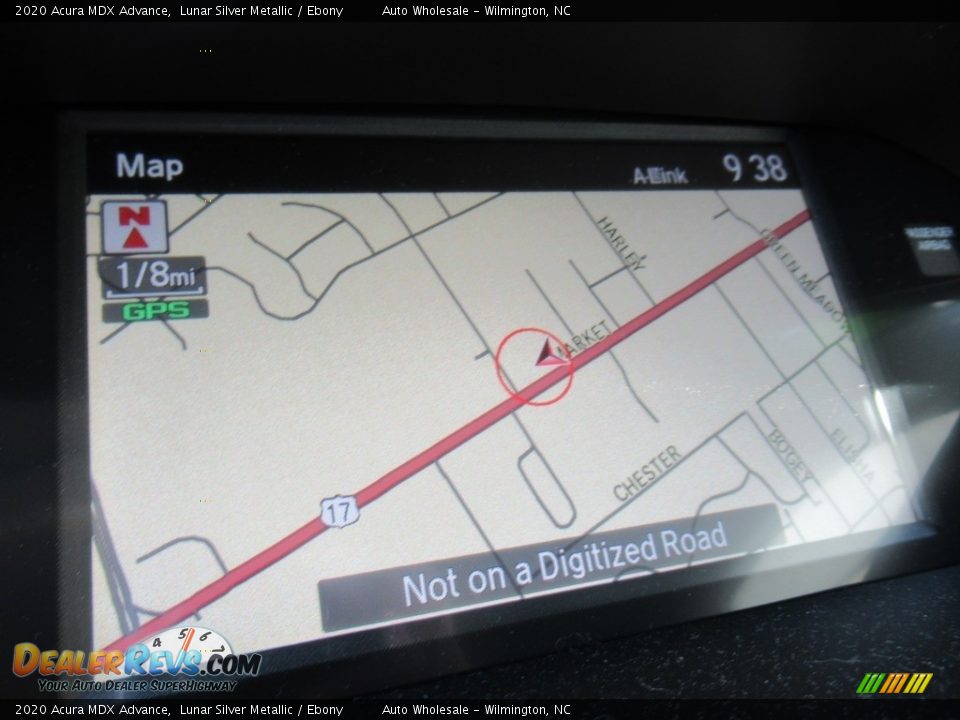 2020 Acura MDX Advance Lunar Silver Metallic / Ebony Photo #17