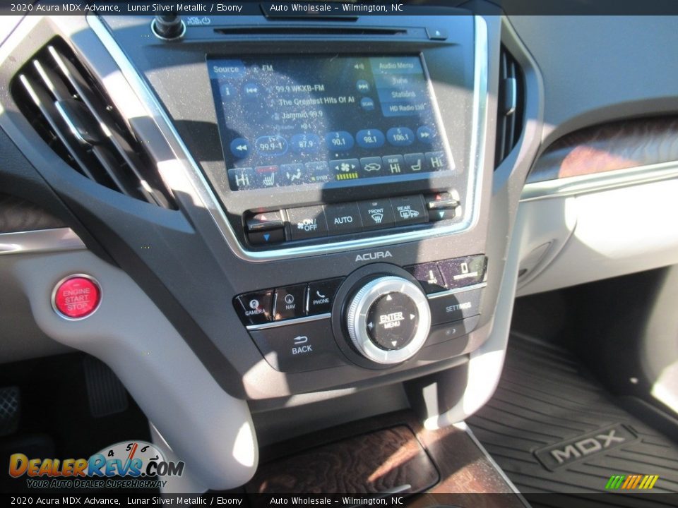 2020 Acura MDX Advance Lunar Silver Metallic / Ebony Photo #18