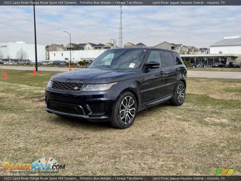 2021 Land Rover Range Rover Sport HSE Dynamic Portofino Blue Metallic / Vintage Tan/Ebony Photo #1