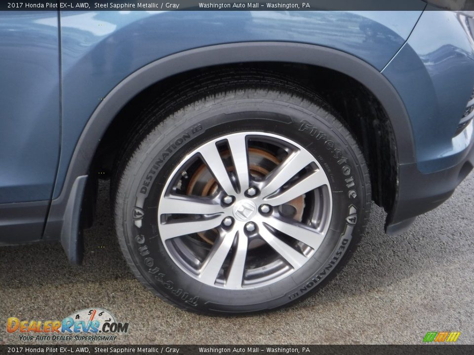 2017 Honda Pilot EX-L AWD Wheel Photo #2