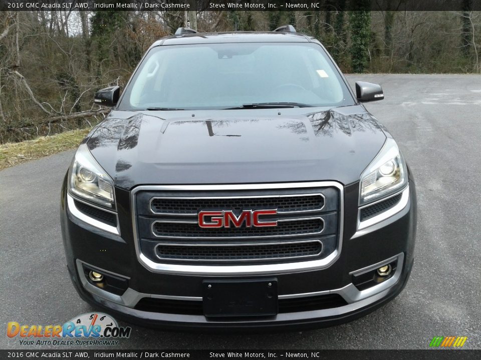 2016 GMC Acadia SLT AWD Iridium Metallic / Dark Cashmere Photo #3