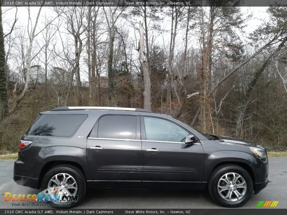 2016 GMC Acadia SLT AWD Iridium Metallic / Dark Cashmere Photo #5