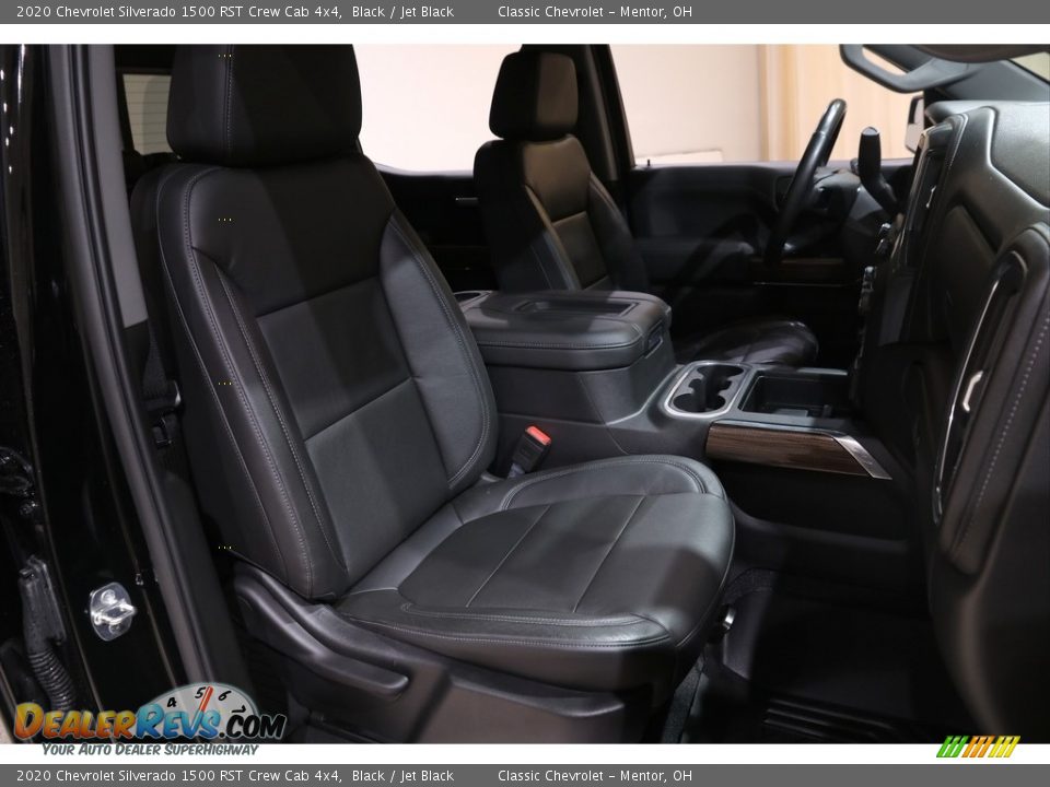 2020 Chevrolet Silverado 1500 RST Crew Cab 4x4 Black / Jet Black Photo #18