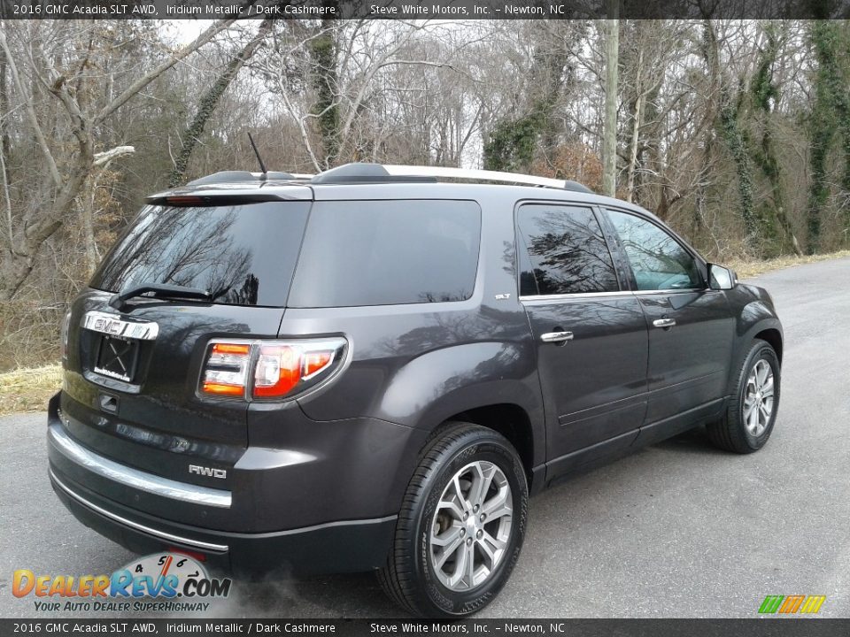 2016 GMC Acadia SLT AWD Iridium Metallic / Dark Cashmere Photo #6