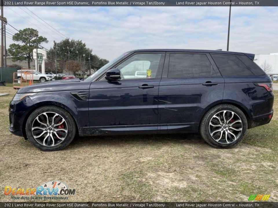 Portofino Blue Metallic 2021 Land Rover Range Rover Sport HSE Dynamic Photo #7