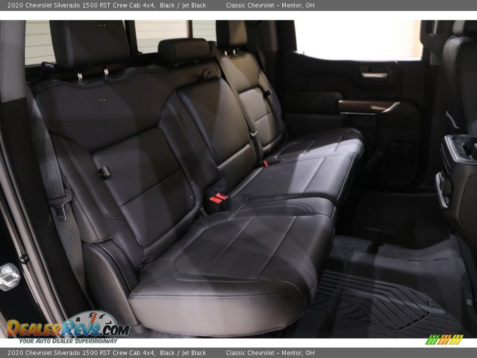 2020 Chevrolet Silverado 1500 RST Crew Cab 4x4 Black / Jet Black Photo #19