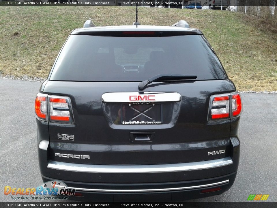 2016 GMC Acadia SLT AWD Iridium Metallic / Dark Cashmere Photo #7