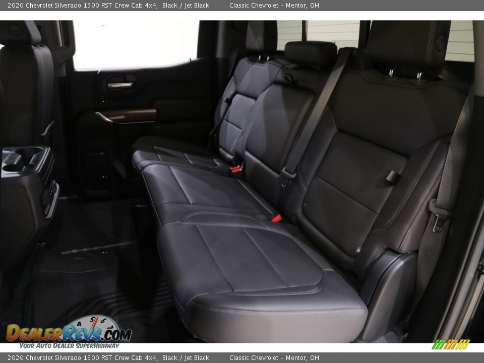 2020 Chevrolet Silverado 1500 RST Crew Cab 4x4 Black / Jet Black Photo #20