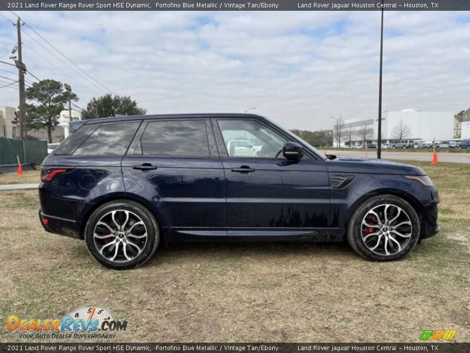 Portofino Blue Metallic 2021 Land Rover Range Rover Sport HSE Dynamic Photo #8