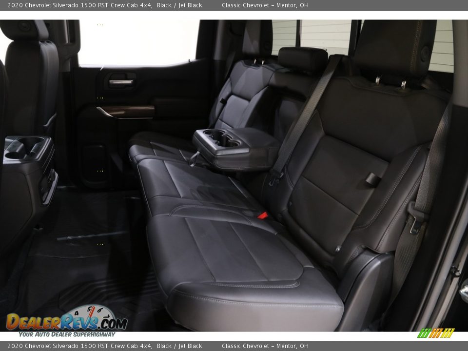 2020 Chevrolet Silverado 1500 RST Crew Cab 4x4 Black / Jet Black Photo #21
