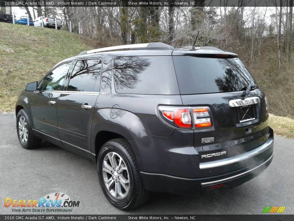 2016 GMC Acadia SLT AWD Iridium Metallic / Dark Cashmere Photo #8