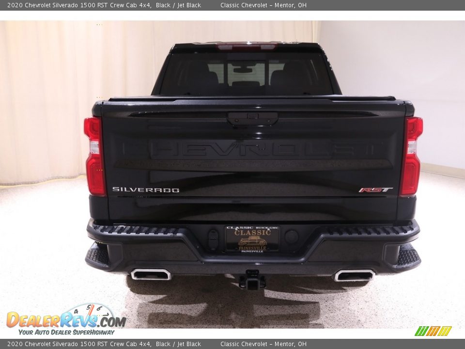 2020 Chevrolet Silverado 1500 RST Crew Cab 4x4 Black / Jet Black Photo #22