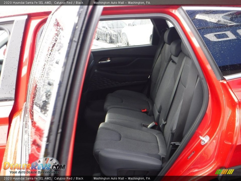 2020 Hyundai Santa Fe SEL AWD Calypso Red / Black Photo #23