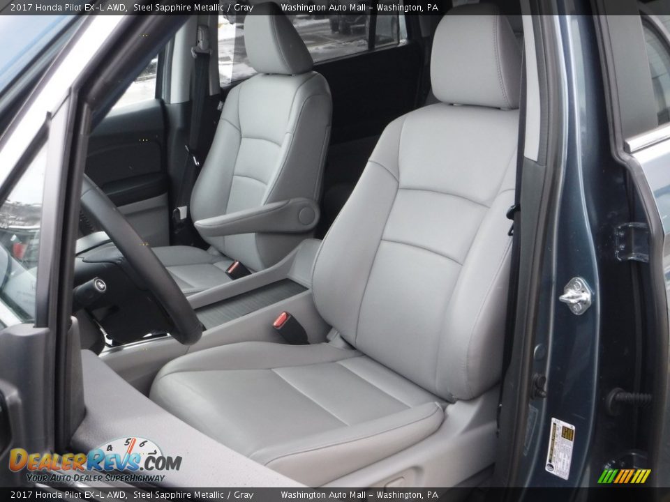 Front Seat of 2017 Honda Pilot EX-L AWD Photo #13