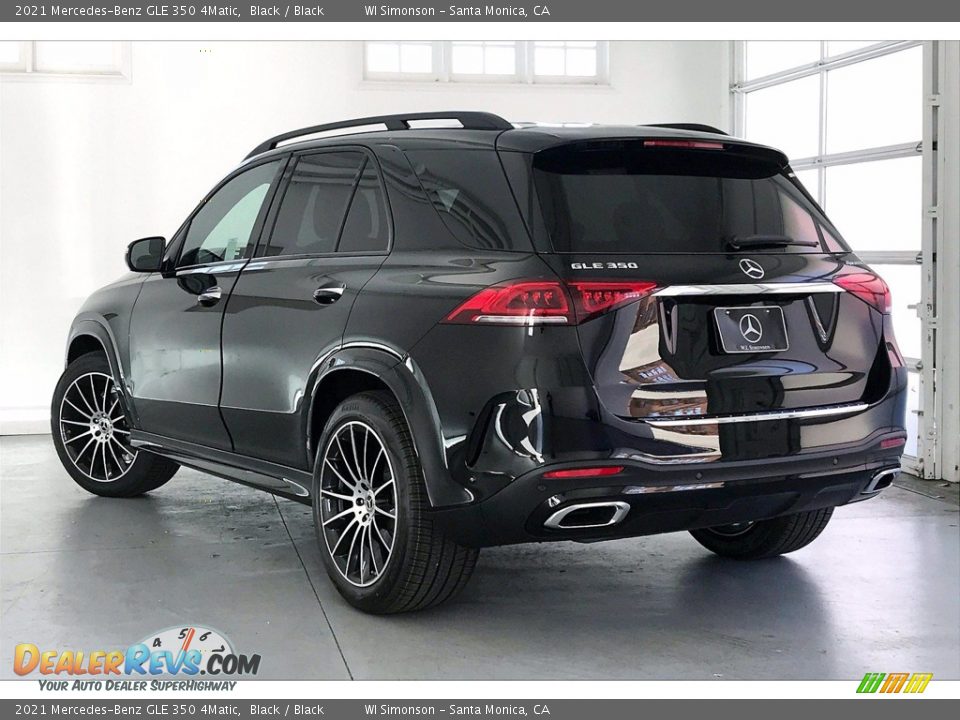 2021 Mercedes-Benz GLE 350 4Matic Black / Black Photo #2