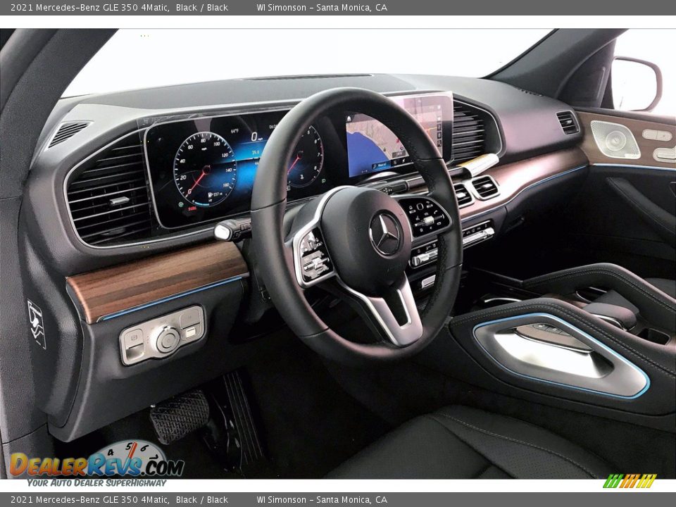 2021 Mercedes-Benz GLE 350 4Matic Black / Black Photo #4