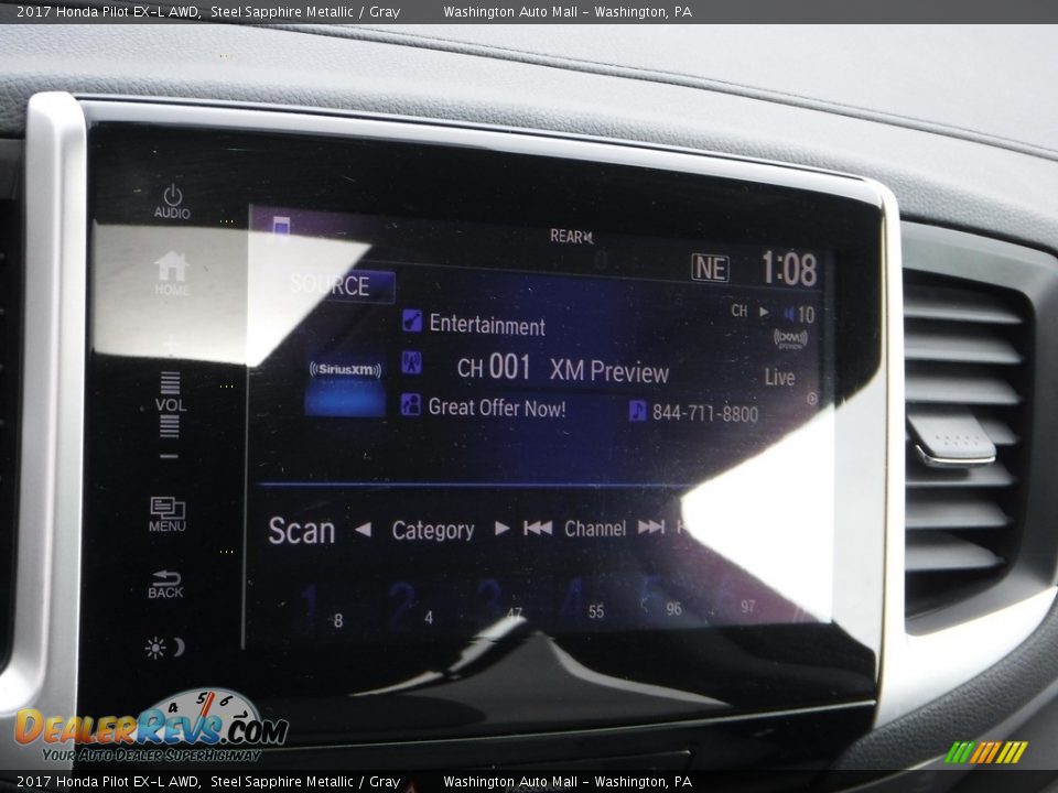 Audio System of 2017 Honda Pilot EX-L AWD Photo #20