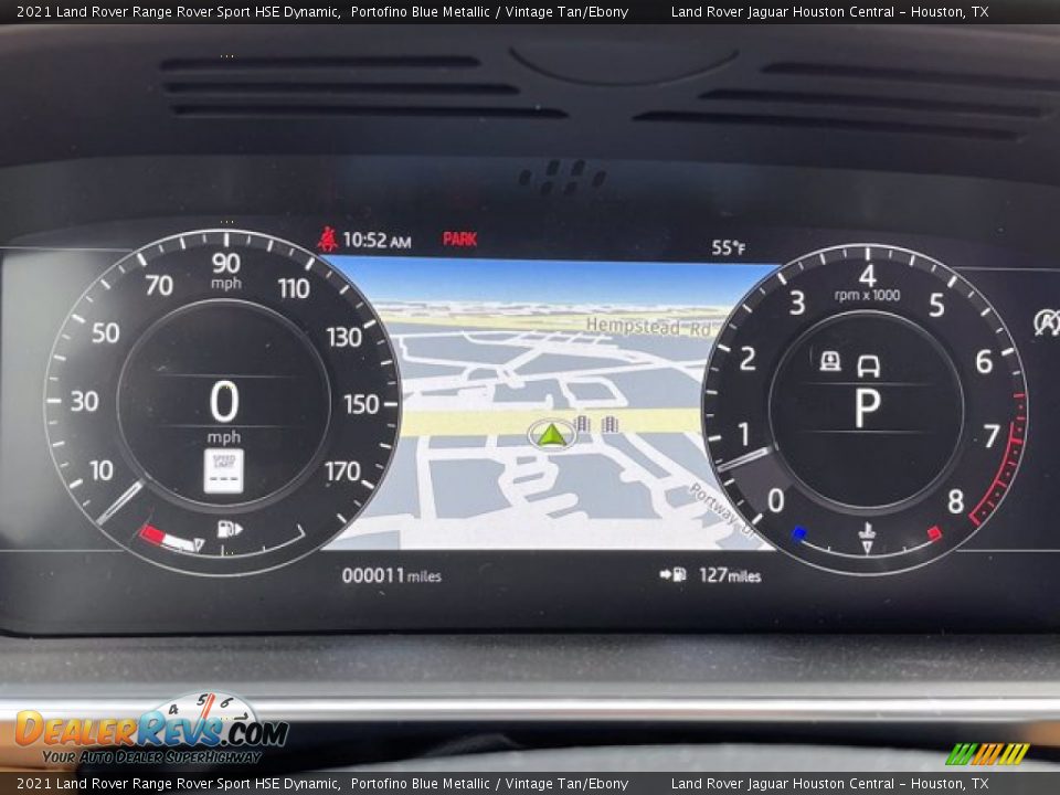 2021 Land Rover Range Rover Sport HSE Dynamic Portofino Blue Metallic / Vintage Tan/Ebony Photo #21