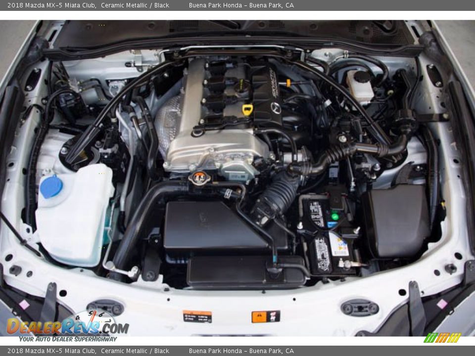 2018 Mazda MX-5 Miata Club 2.0 Liter SKYACTIV-G DI DOHC 16-Valve VVT 4 Cylinder Engine Photo #31
