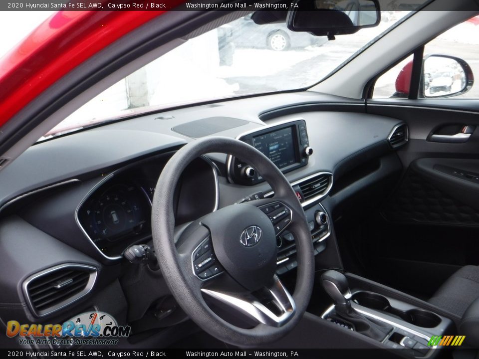 2020 Hyundai Santa Fe SEL AWD Calypso Red / Black Photo #11