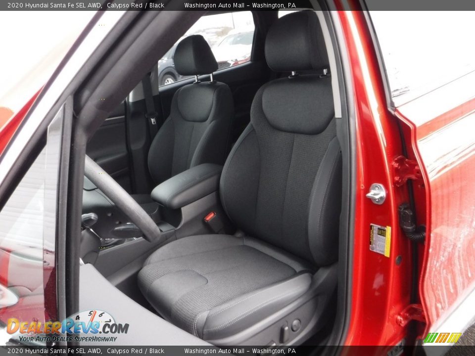 2020 Hyundai Santa Fe SEL AWD Calypso Red / Black Photo #13
