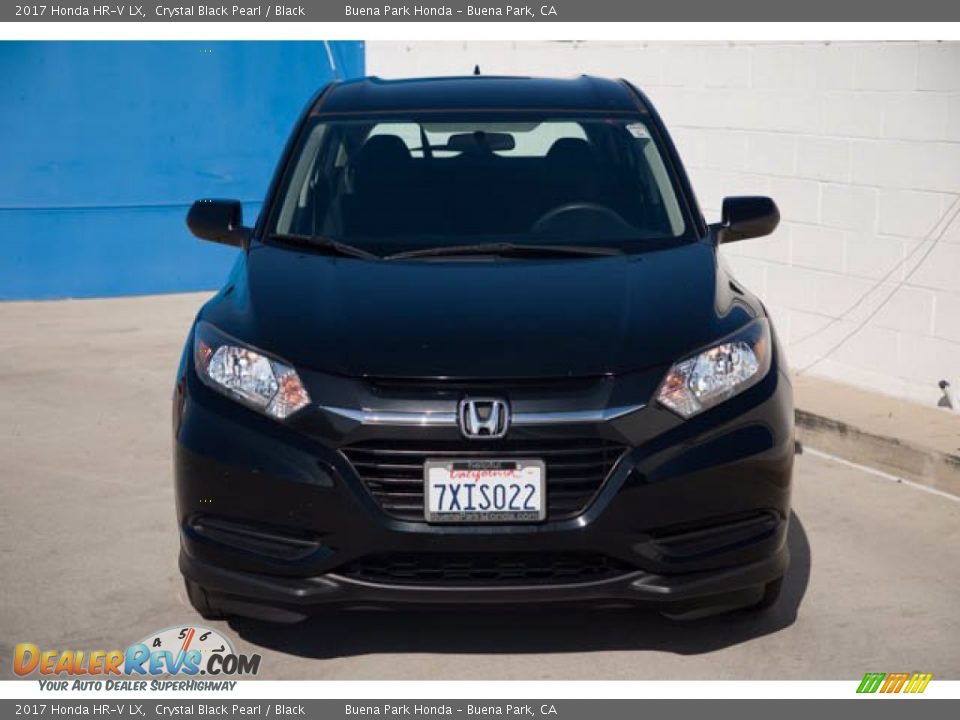 2017 Honda HR-V LX Crystal Black Pearl / Black Photo #7