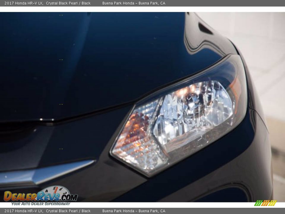 2017 Honda HR-V LX Crystal Black Pearl / Black Photo #9