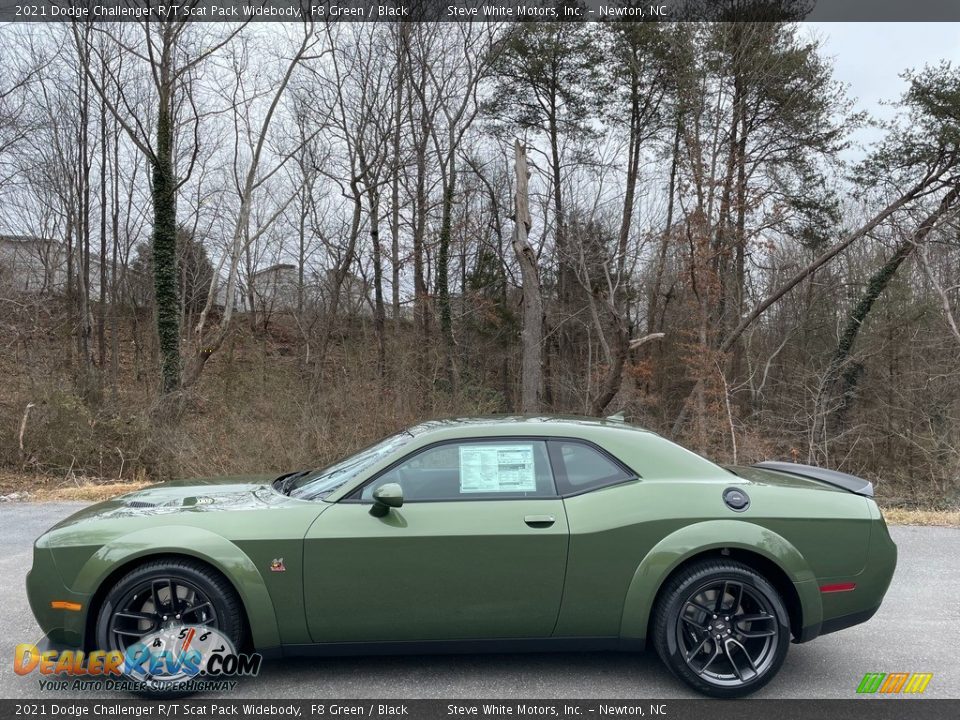 2021 Dodge Challenger R/T Scat Pack Widebody F8 Green / Black Photo #1