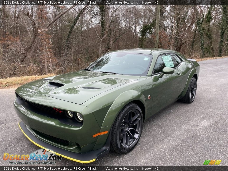 2021 Dodge Challenger R/T Scat Pack Widebody F8 Green / Black Photo #2