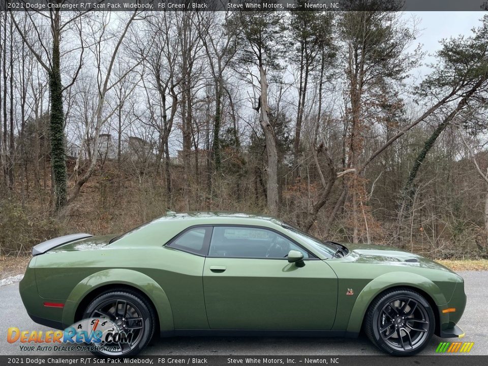 F8 Green 2021 Dodge Challenger R/T Scat Pack Widebody Photo #5