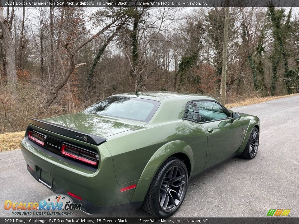 2021 Dodge Challenger R/T Scat Pack Widebody F8 Green / Black Photo #6