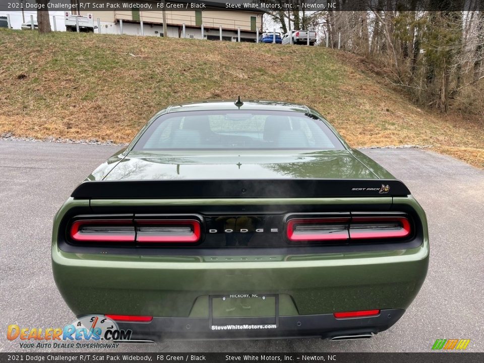 2021 Dodge Challenger R/T Scat Pack Widebody F8 Green / Black Photo #7