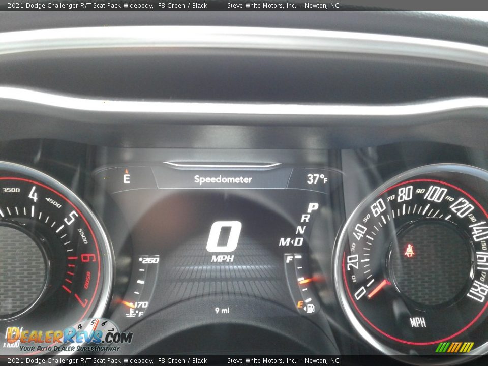 2021 Dodge Challenger R/T Scat Pack Widebody Gauges Photo #19