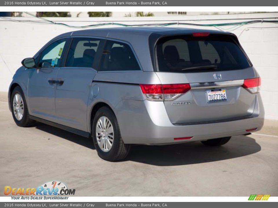 2016 Honda Odyssey LX Lunar Silver Metallic / Gray Photo #2