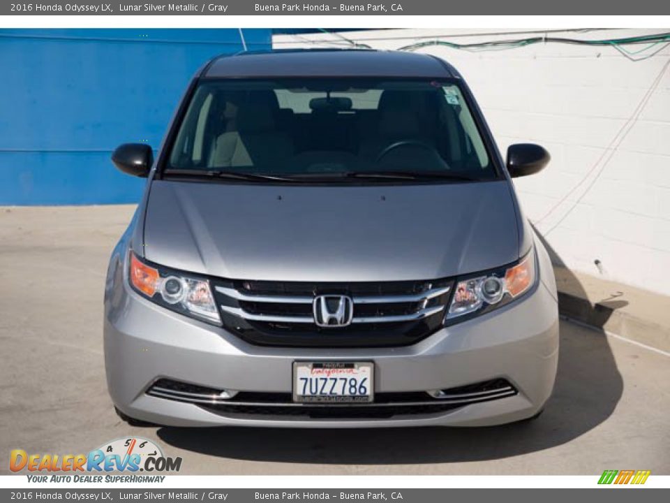 2016 Honda Odyssey LX Lunar Silver Metallic / Gray Photo #7