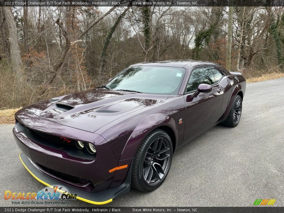 2021 Dodge Challenger R/T Scat Pack Widebody Hellraisin / Black Photo #2