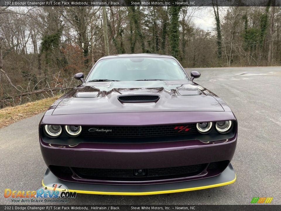 2021 Dodge Challenger R/T Scat Pack Widebody Hellraisin / Black Photo #3