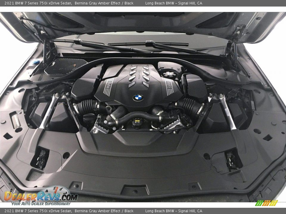 2021 BMW 7 Series 750i xDrive Sedan 4.4 Liter DI TwinPower Turbocharged DOHC 32-Valve VVT V8 Engine Photo #10