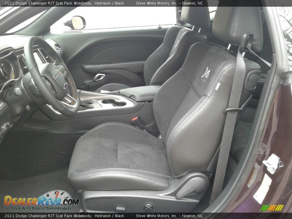 Front Seat of 2021 Dodge Challenger R/T Scat Pack Widebody Photo #10
