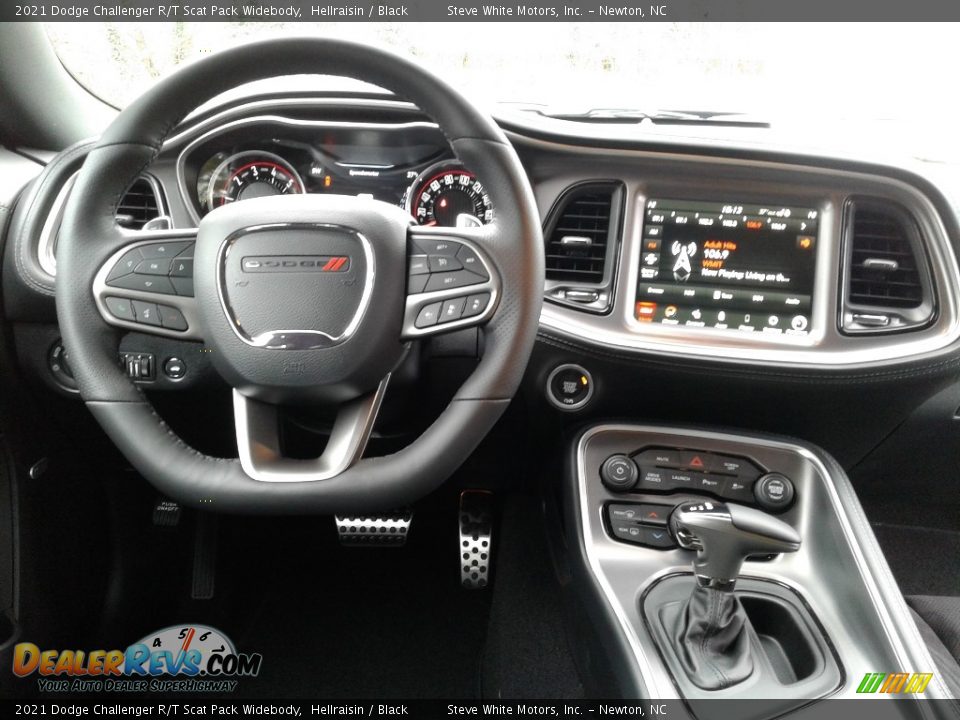 Dashboard of 2021 Dodge Challenger R/T Scat Pack Widebody Photo #16