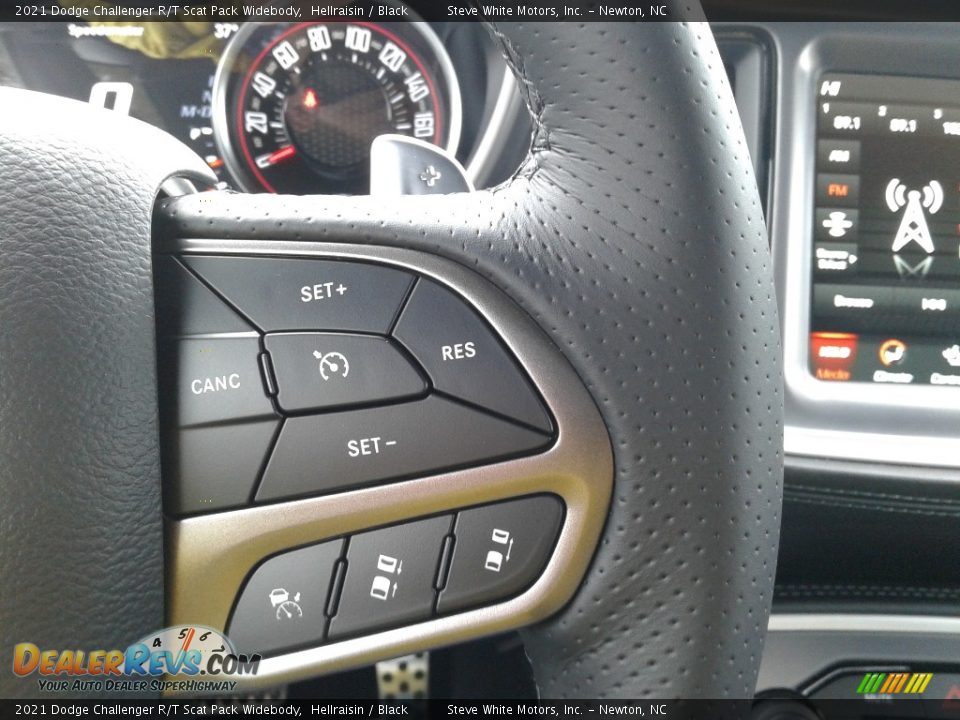 2021 Dodge Challenger R/T Scat Pack Widebody Steering Wheel Photo #18