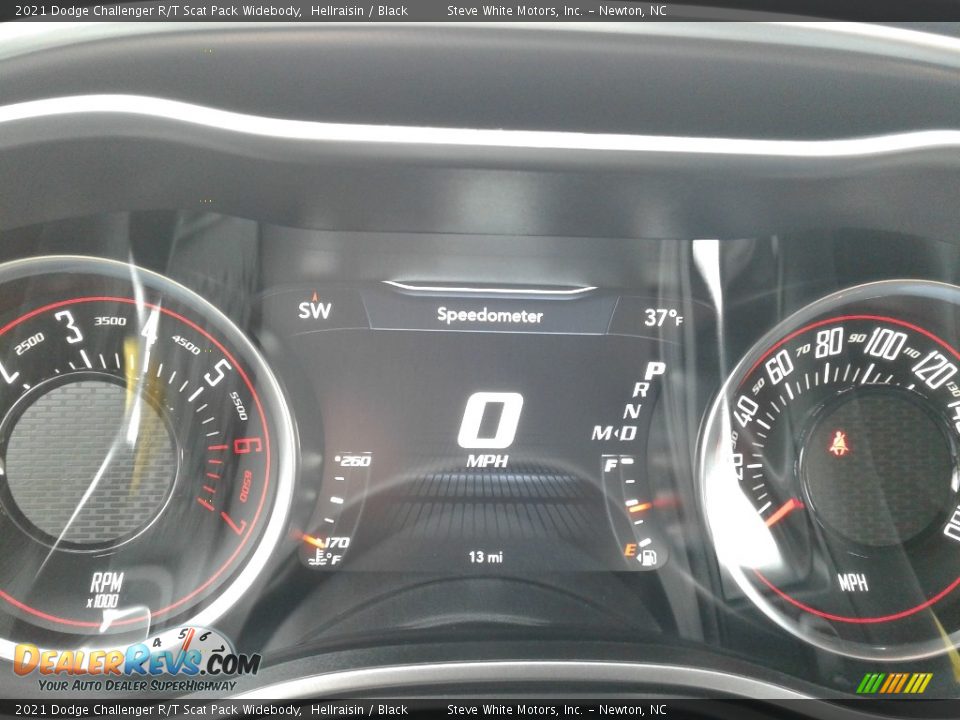 2021 Dodge Challenger R/T Scat Pack Widebody Gauges Photo #19