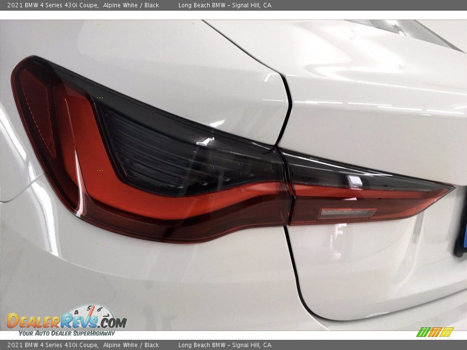 2021 BMW 4 Series 430i Coupe Alpine White / Black Photo #16