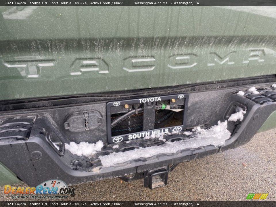 2021 Toyota Tacoma TRD Sport Double Cab 4x4 Army Green / Black Photo #24