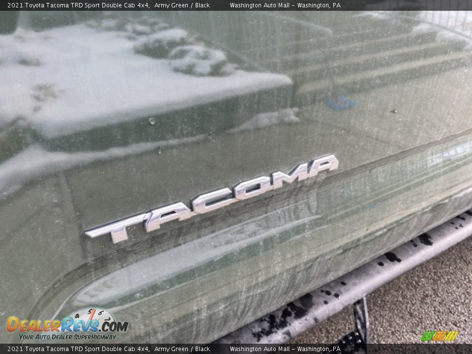 2021 Toyota Tacoma TRD Sport Double Cab 4x4 Army Green / Black Photo #29